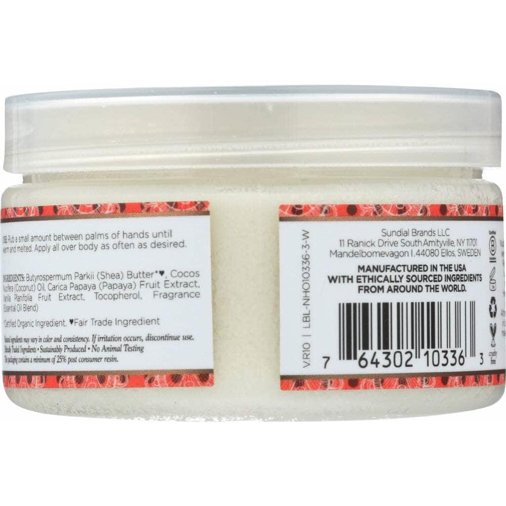 NUBIAN HERITAGE Nubian Heritage Shea Butter Infused With Coconut & Papaya, 4 Oz