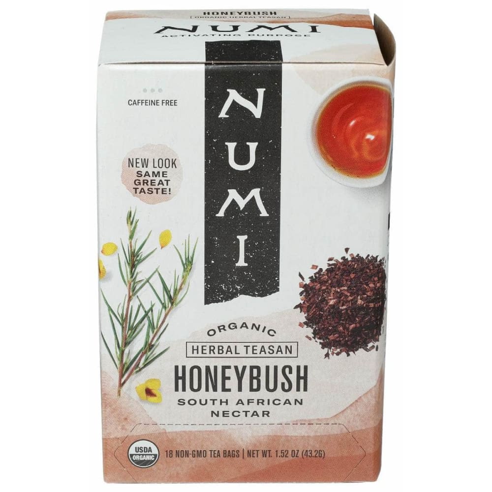 NUMI TEAS NUMI TEAS Honeybush, 18 bg