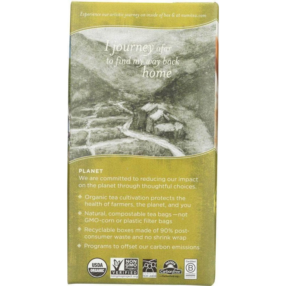 Numi Numi Teas Matcha Toasted Rice Green Tea, 18 bg