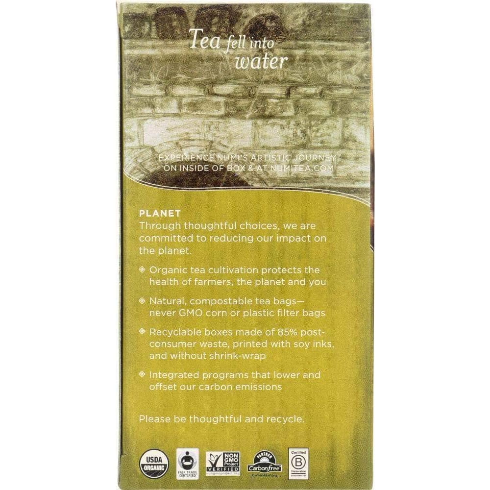 Numi Numi Teas Organic Gunpowder Green Tea, 18 bg