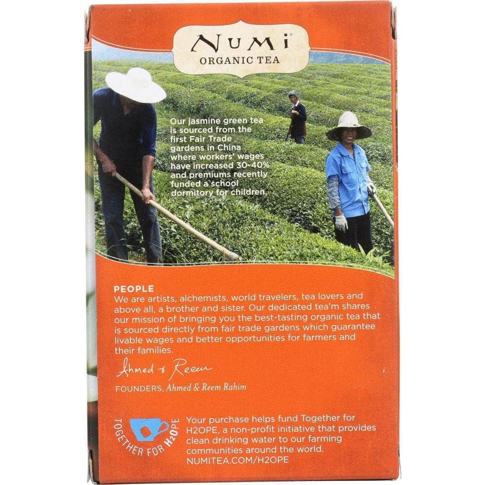 Numi Numi Teas Organic Jasmine Green Tea, 18 bg