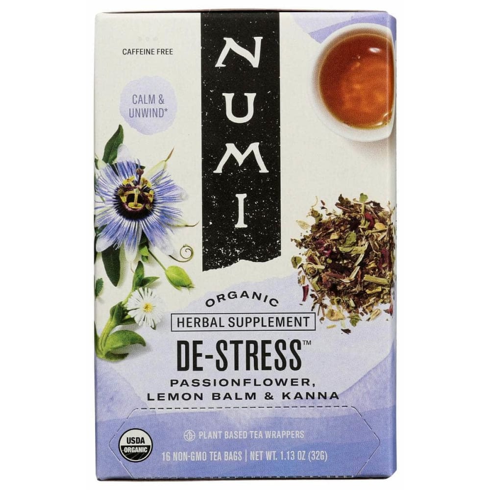 NUMI TEAS Numi Teas Tea De Stress, 16 Bg