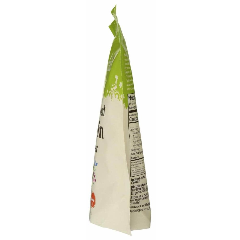 NUNATURALS INC Grocery > Chocolate, Desserts and Sweets > Pudding NUNATURALS INC: Gelicious Unflavored Gelatin, 1 lb