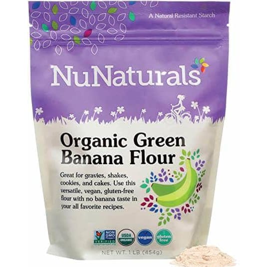 NUNATURALS INC Grocery > Cooking & Baking > Flours NUNATURALS INC: Organic Green Banana Flour, 1 lb