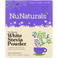 Nunaturals Nunaturals Inc White Stevia Powder Sweetener 100, 100 pk