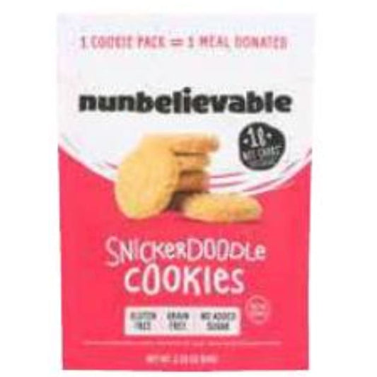 NUNBELIEVABLE: Cookies Snickerdoodle 2.26 oz (Pack of 5) - Cookies - NUNBELIEVABLE
