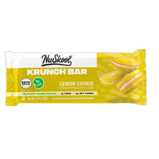 NUSK00L: Bar Lmn Cook Krnch 1.34 oz (Pack of 5) - Grocery > Snacks > Cookies > Bars Granola & Snack - NUSKOOL