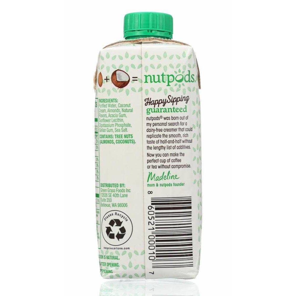 Nutpods Nut Pods Dairy Free Creamer French Vanilla Unsweetened, 11.2 fo