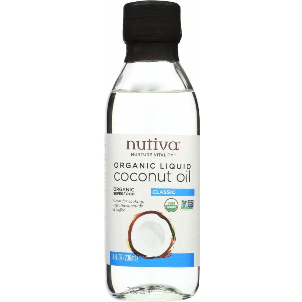 Nutiva Nutiva Organic Liquid Coconut Oil, 8 oz