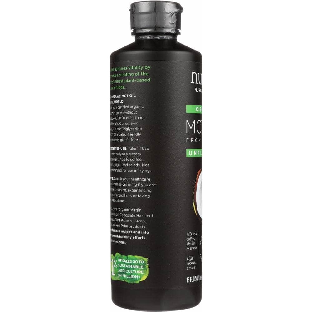 NUTIVA Nutiva Organic Mct Oil, 16 Oz