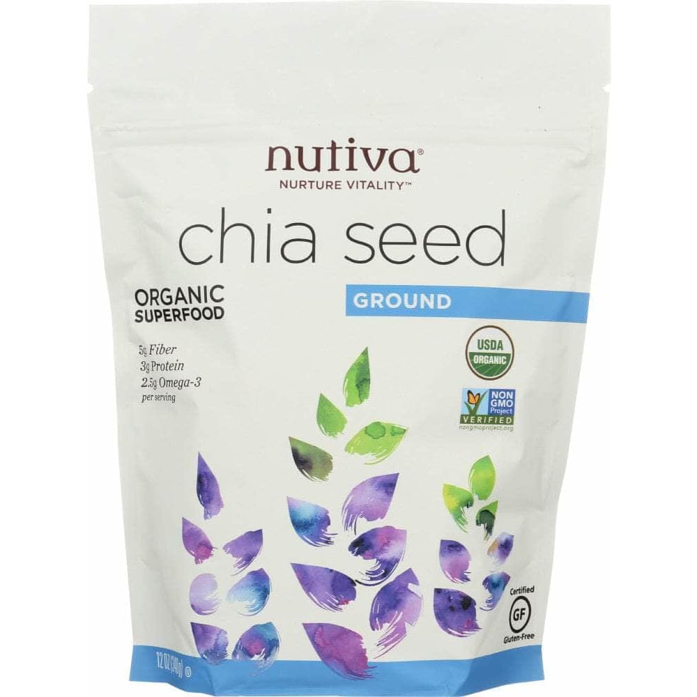NUTIVA Nutiva Organic Superfood Ground Chia Seed, 12 Oz
