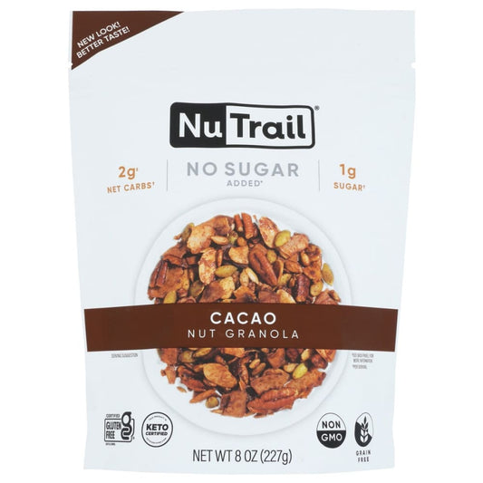 NUTRAIL: Granola Keto Cacao 8 OZ (Pack of 3) - Grocery > Breakfast > Breakfast Foods - NUTRAIL