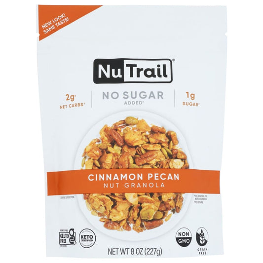 NUTRAIL: Granola Keto Cnnmn Pecan 8 OZ (Pack of 3) - Grocery > Breakfast > Breakfast Foods - NUTRAIL
