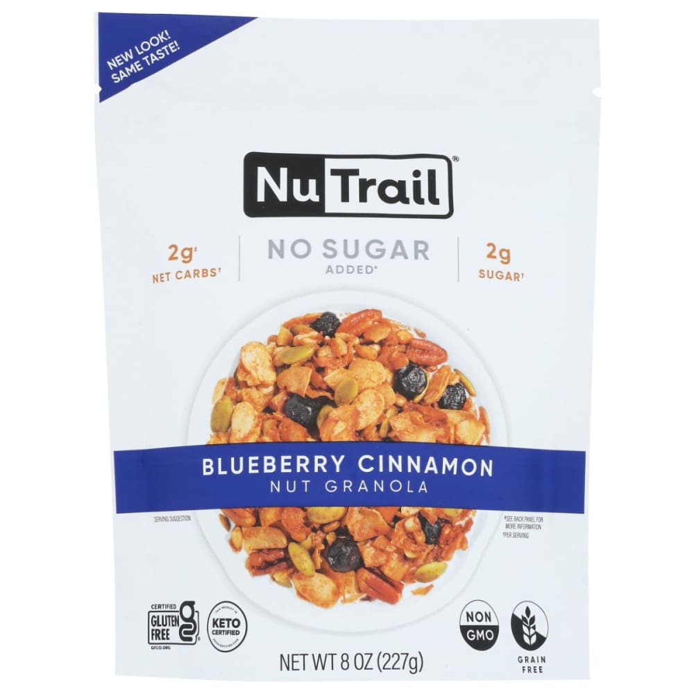 NUTRAIL: Granola Kt Blubrry Cnnmn 8 OZ (Pack of 3) - Grocery > Breakfast > Breakfast Foods - NUTRAIL