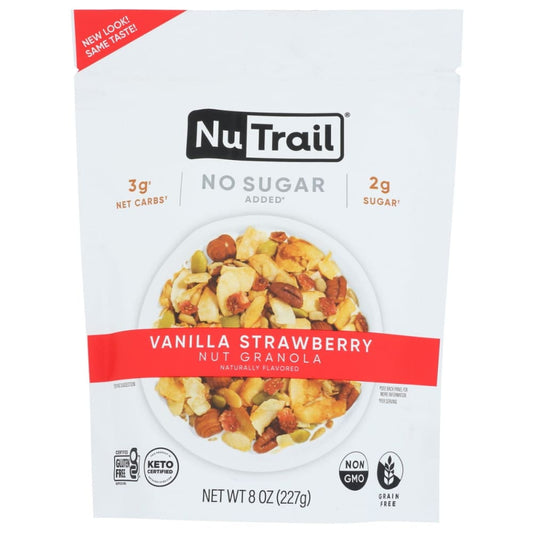 NUTRAIL: Granola Kto Strwbrry Van 8 OZ (Pack of 3) - Grocery > Breakfast > Breakfast Foods - NUTRAIL