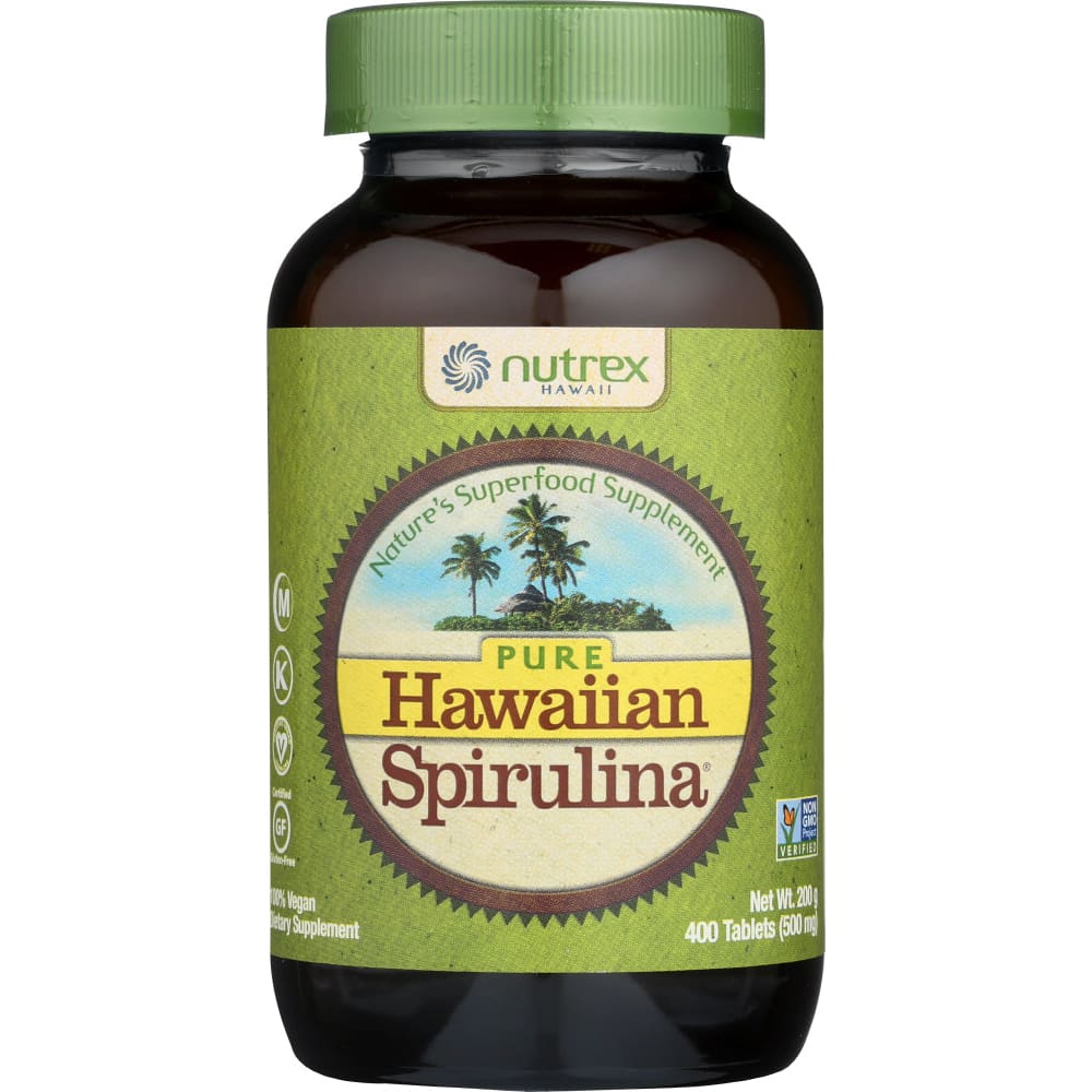 NUTREX: Spirulina 500Mg 400 TB - NUTREX