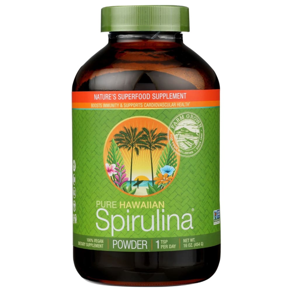 NUTREX: Spirulina Powder 16 oz - Vitamins & Supplements > Food Supplements - NUTREX