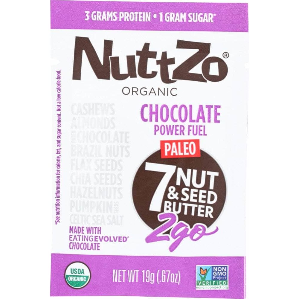 Nuttzo Nuttzo Chocolate Power Fuel, 0.67 oz