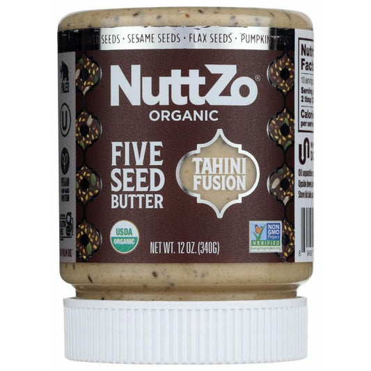 NUTTZO NUTTZO Five Seed Tahini Organic, 12 oz