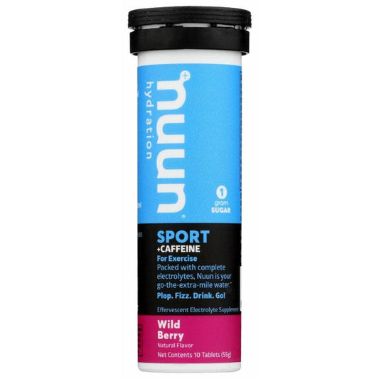 NUUN NUUN Sport Caff Wild Berry, 10 tb