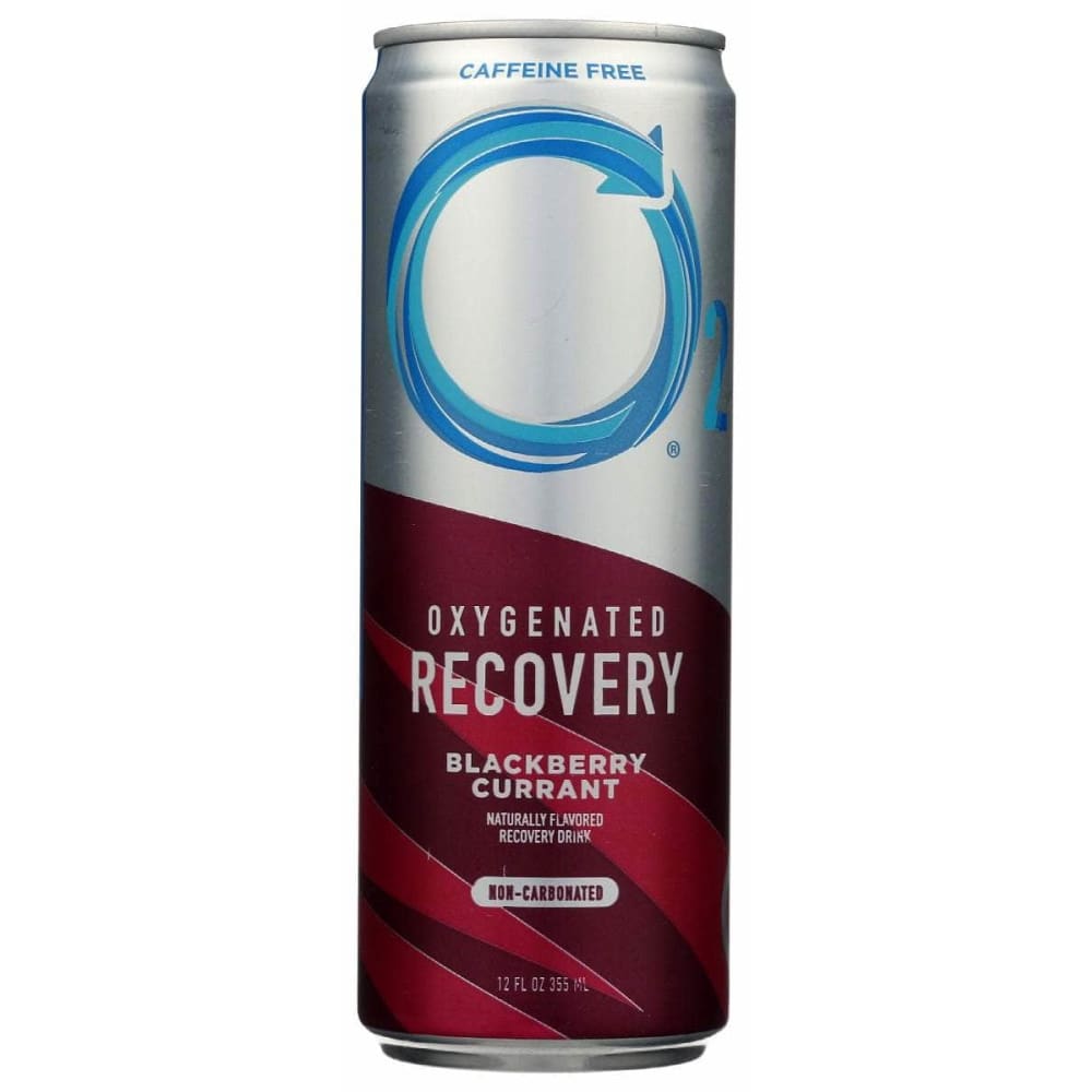 O2 Drink Blk Currant Caf Free, 12 Oz (Case of 4) | ShelHealth