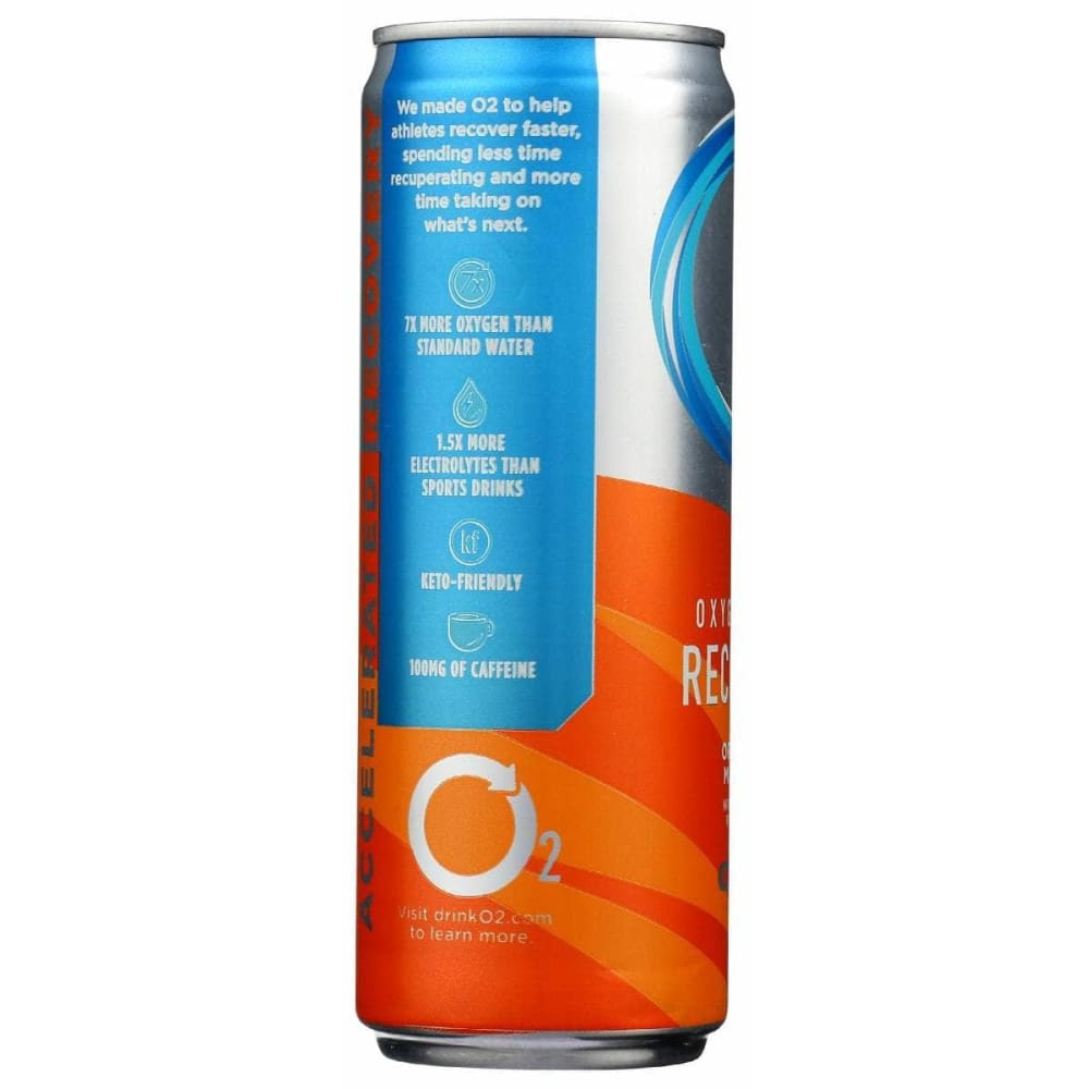 O2 Drink Orange Mango, 12 Oz (Case of 4) | ShelHealth