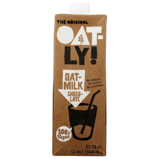 OATLY: Chocolate Oatmilk 32 fo (Pack of 5) - Grocery > Beverages > Milk & Milk Substitutes - OATLY