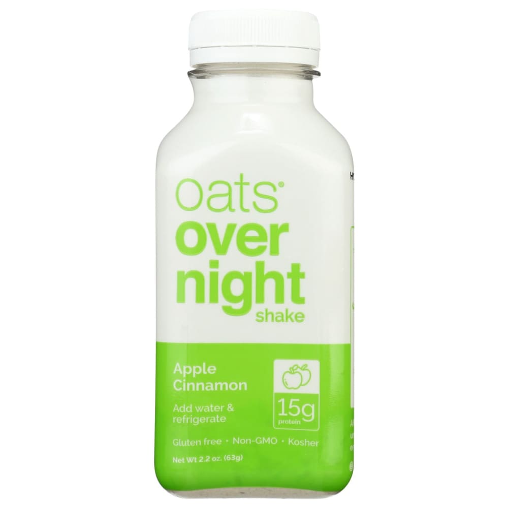 OATS OVERNIGHT: Shake Apple Cinnamon 2.2 oz (Pack of 5) - Grocery > Beverages > Coffee Tea & Hot Cocoa - OATS OVERNIGHT