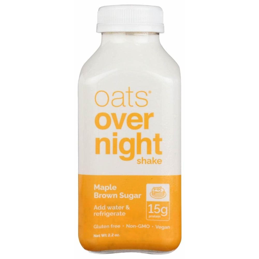 OATS OVERNIGHT Oats Overnight Shake Oats Maple Brwn Sgr, 2.2 Oz