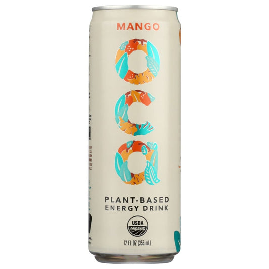 OCA: Mango Plant Based Energy Drink 12 FO (Pack of 5) - Beverages > Energy Drinks - OCA