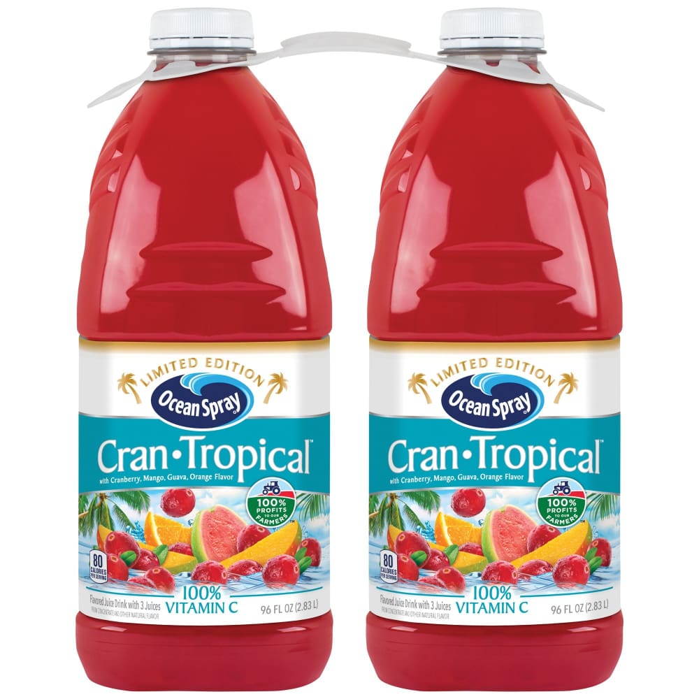 Ocean Spray Cran-Tropical Juice 2 pk./96 oz. - Home/Seasonal/Mother’s Day/Mother’s Day Brunch & Treats/ - Ocean Spray