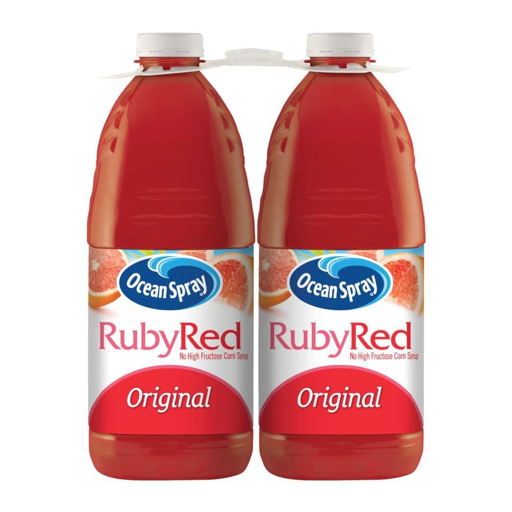 Ruby Red Grapefuit Ocean Spray Ruby Red Grapefruit Juice, 2 pk./96 oz. | ShelHealth