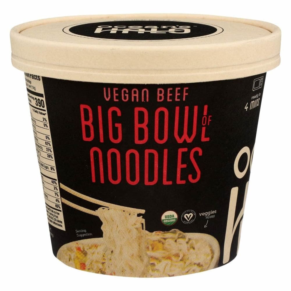 OCEANS HALO OCEANS HALO Vegan Beef Big Noodle Bowl, 4.02 oz