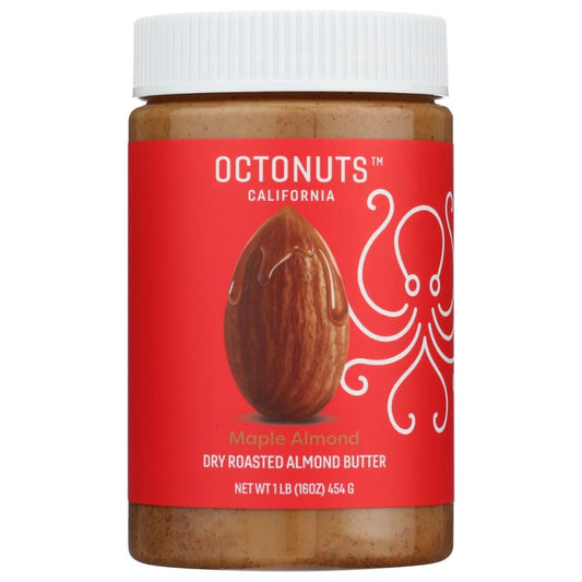 OCTONUTS: Butter Almond Roasted Maple 16 oz (Pack of 2) - Grocery > Pantry > Condiments - OCTONUTS
