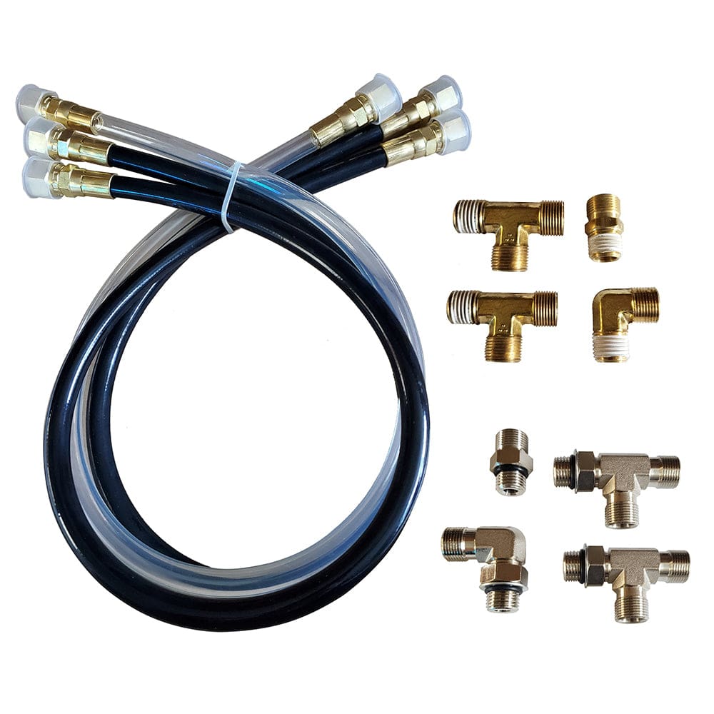 Octopus 30 Hose & Fitting Kit Including Orb & NPT Helm Fittings - Marine Navigation & Instruments | Autopilots - Octopus Autopilot Drives
