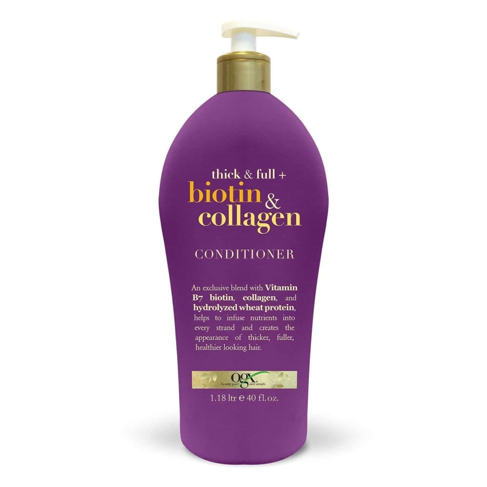 OGX Thick & Full Biotin Collagen Conditioner 40 FL OZ - Shampoo & Conditioner - OGX