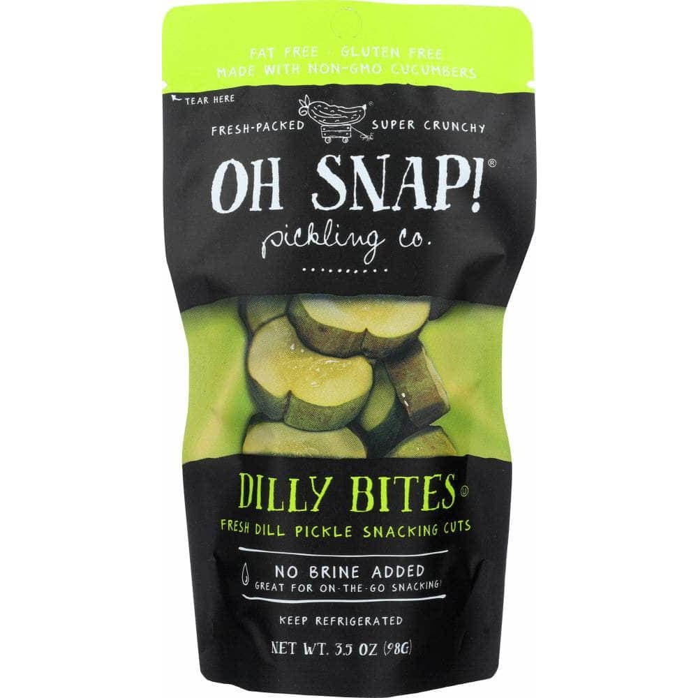 Oh Snap Oh Snap Dilly Bites Fresh Dill Pickle, 3.5 oz