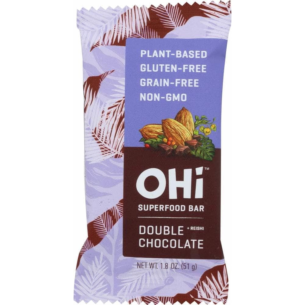 Ohi Ohi Superfood Bar Double Chocolate, 1.80 oz