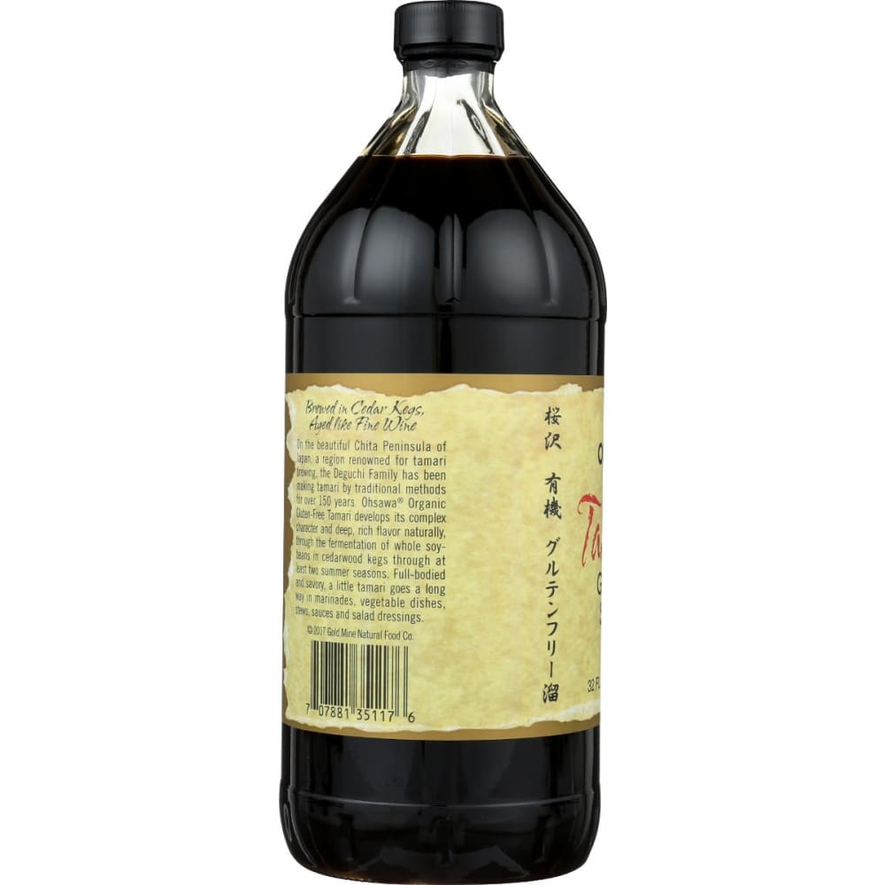 OHSAWA: Organic Tamari Soy Sauce 32 fo - Grocery > Pantry > Condiments - OHSAWA