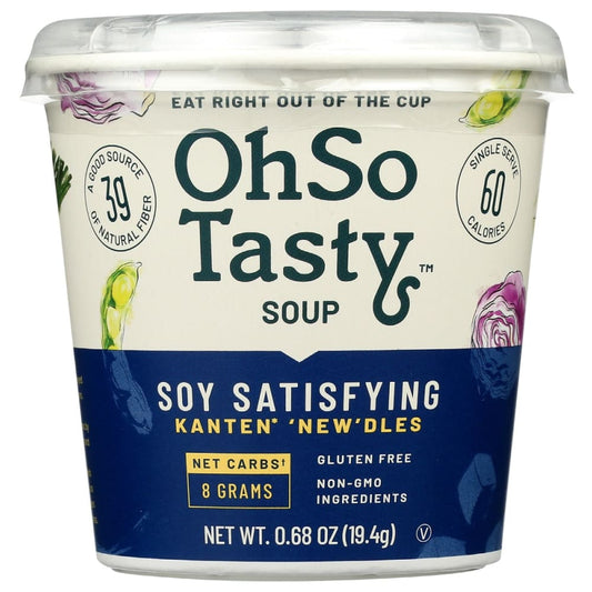 OHSOTASTY: Soup Newdle Soy Satsfying 0.68 oz (Pack of 5) - Grocery > Soups & Stocks - OHSOTASTY