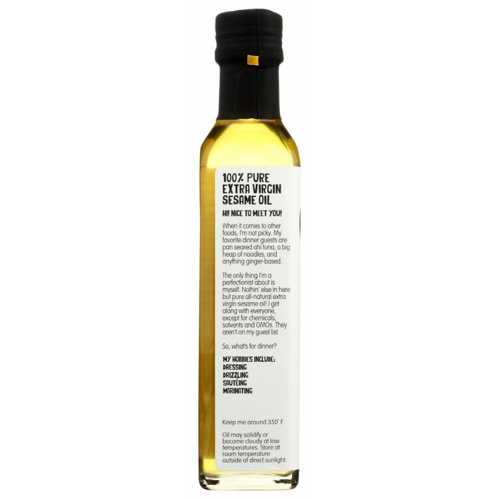 OI Grocery > Cooking & Baking > Cooking Oils & Sprays OI: Extra Virgin Sesame Oil, 8.4 oz