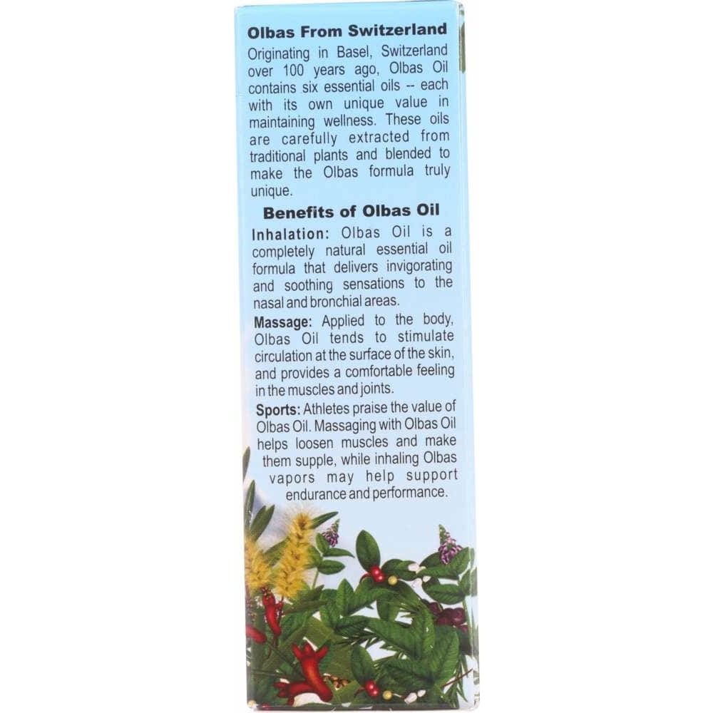 OLBAS Olbas Aromatherapy Massage Oil And Inhalant, 0.95 Oz