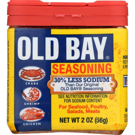 OLD BAY OLD BAY 30 Percent Less Sodium Seasoning, 2 oz