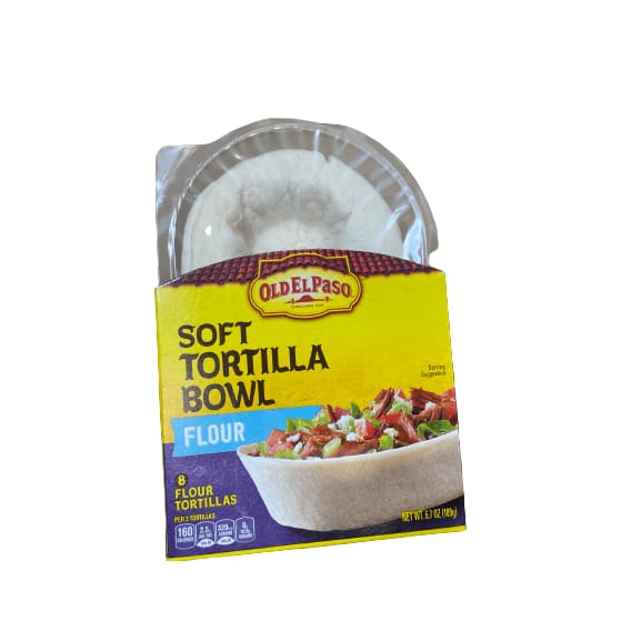 Old El Paso Old El Paso Soft Tortilla Bowls, Flour, 8 ct., 6.7 oz.