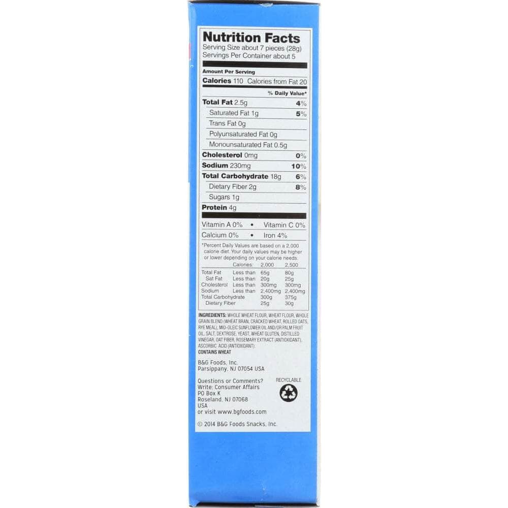 Old London Old London Melba Whole Grain Snack, 5.25 oz