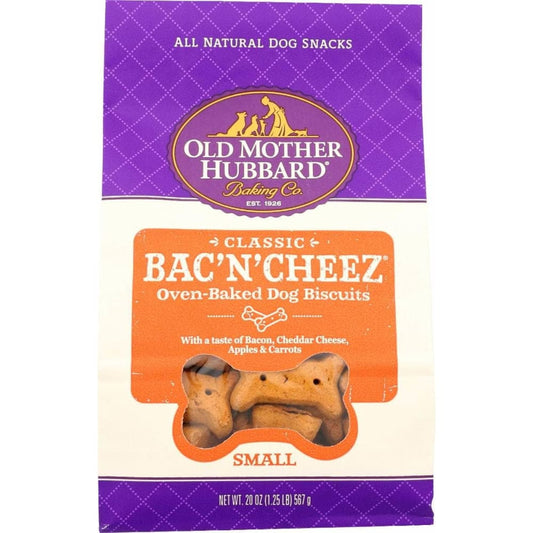 OLD MOTHER HUBBARD OLD MOTHER HUBBARD Treat Dog Bac N Chese Sm, 20 oz