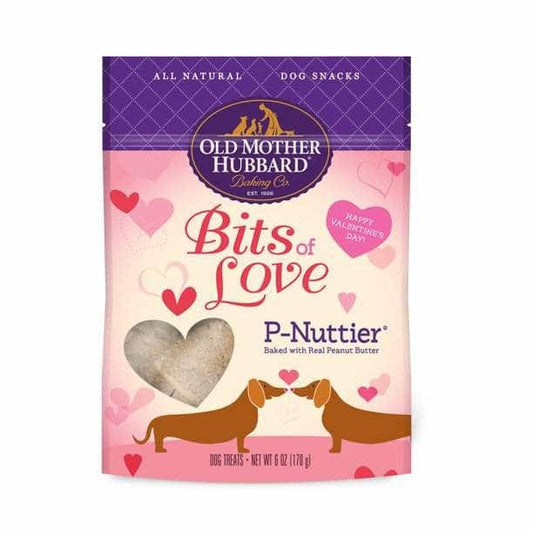 OLD MOTHER HUBBARD OLD MOTHER HUBBARD Treat Dog Bits Of Love, 6 oz