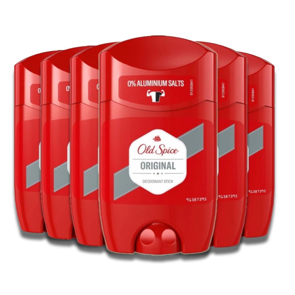 Old Spice Stick Deodorant Original - 1.7 oz/ 50 ml - 6 pack - Deodorant - Old Spice