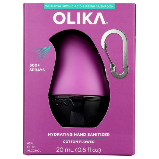OLIKA: Sanitizer Clip Cttn Flowe 0.6 FO (Pack of 4) - Beauty & Body Care > Soap and Bath Preparations > Hand Sanitizers - OLIKA