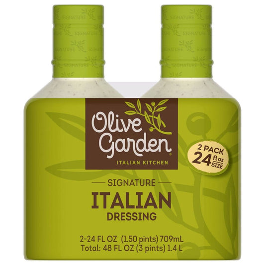 Olive Garden Signature Italian Dressing (24 oz. 2 pk.) (Pack of 2) - Condiments Oils & Sauces - Olive